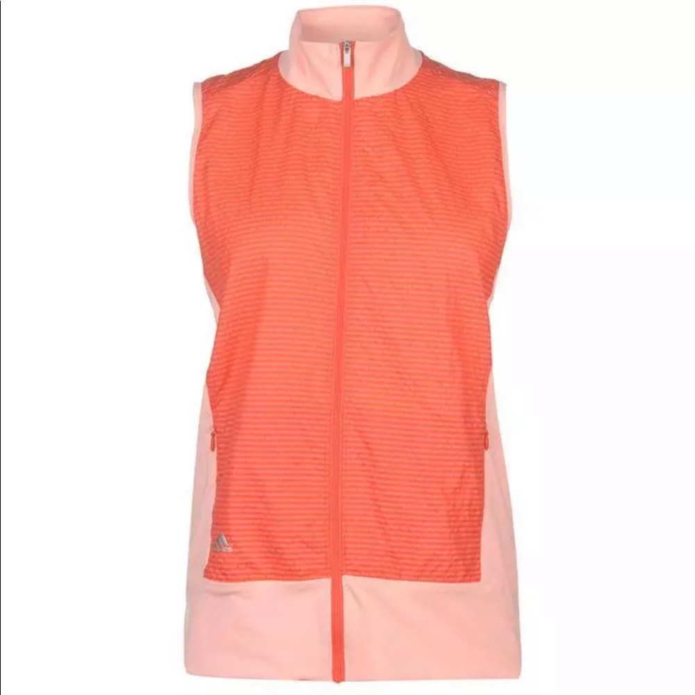 adidas Technical Wind Golf Tennis Haze Coral Vest